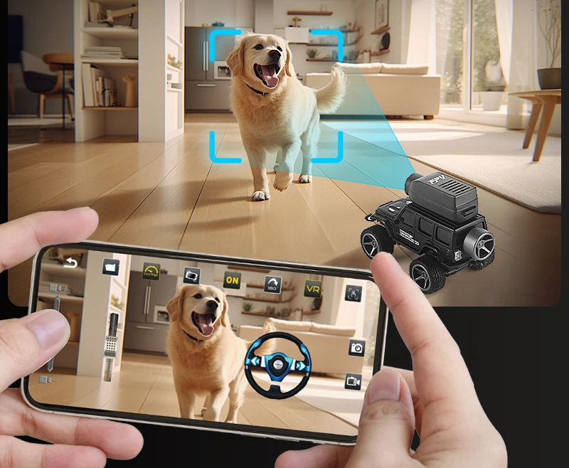 Машина на радіокеруванні KF32 164 з FPV камерою та керуванням через додаток